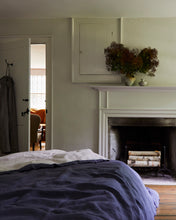 Two Tone Linen Duvet Cover, Dark Grey/Pale Grey