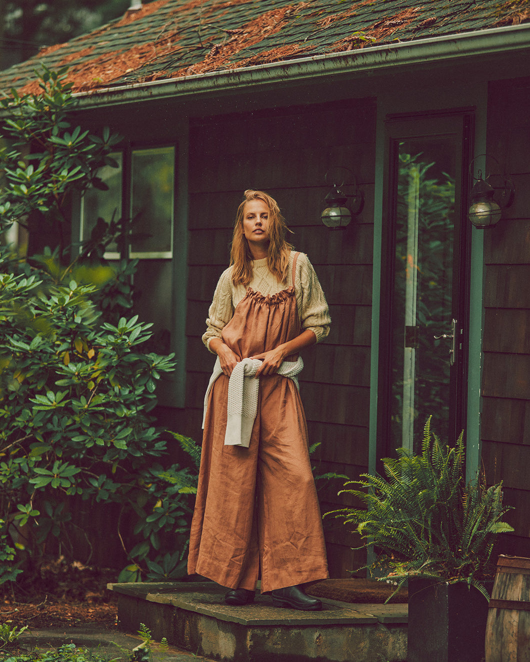 Anna Jumpsuit - Desert Rose