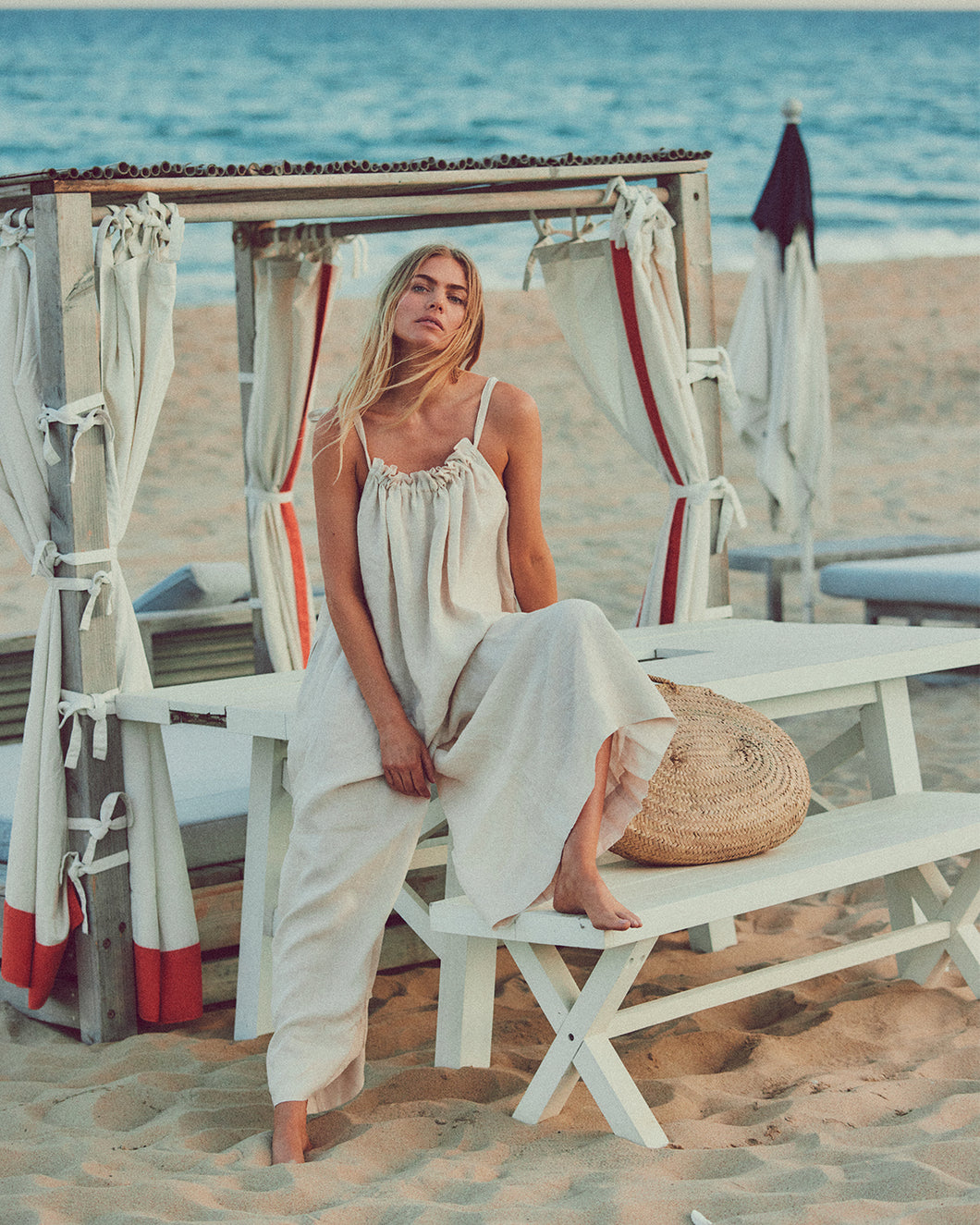 Anna Jumpsuit - Chalk