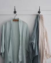 Full Length Linen Robe in Sea Salt