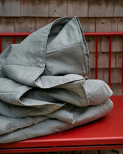 Simple Linen Quilt - Soft Moss