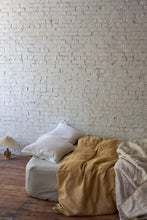 Linen Duvet Cover - Ochre