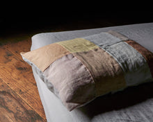 Linen Patchwork Pillow Case