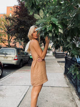 Emily Mini Dress - Desert Rose