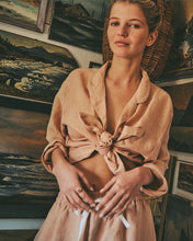 Meetra Pajama Top, Sand