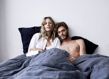 Linen Duvet, Storm Grey