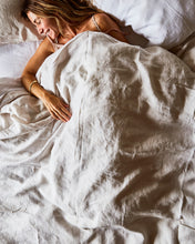 Linen Duvet Cover - Chalk