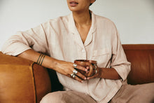 Meetra Pajama Top, Blush