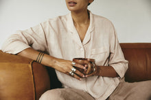 Meetra Pajama Top, Sand