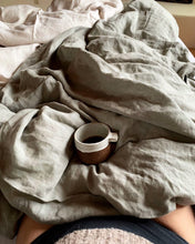 Linen Duvet Cover - Soft Moss