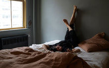 Linen Duvet Cover - Desert Rose