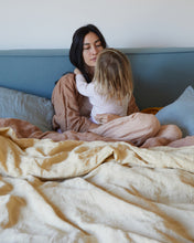 Linen Duvet Cover - Ochre