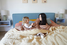 Linen Duvet Cover - Ochre