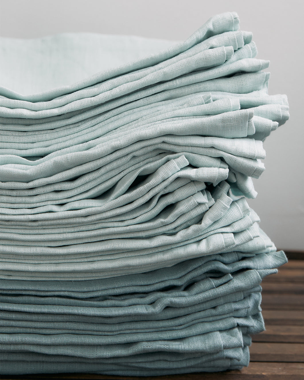 Linen Pillow Case - Sea Salt