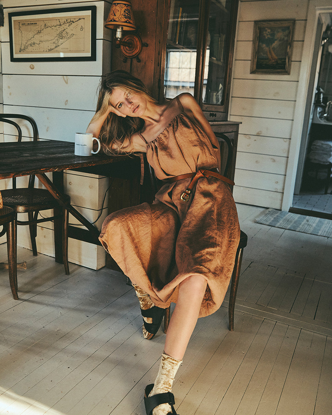 Maya Dress,  Desert Rose