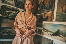 Meetra Pajama Top, Sand