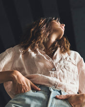 Meetra Pajama Top, Blush