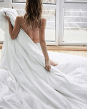 Linen Duvet Cover - White