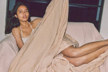 Linen Duvet Cover - Khaki