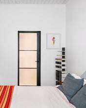 Linen Duvet Cover in White - with Neon Pink Piping