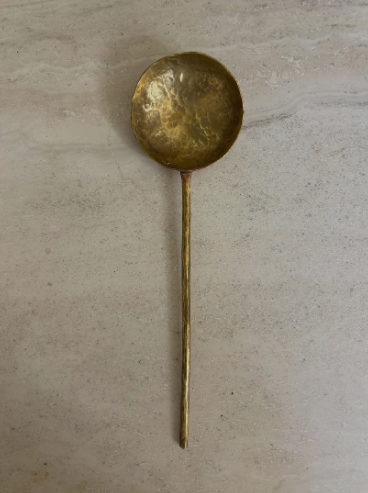 Totem - Brass Serving Spoon