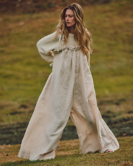 Anna Jumpsuit - Chalk