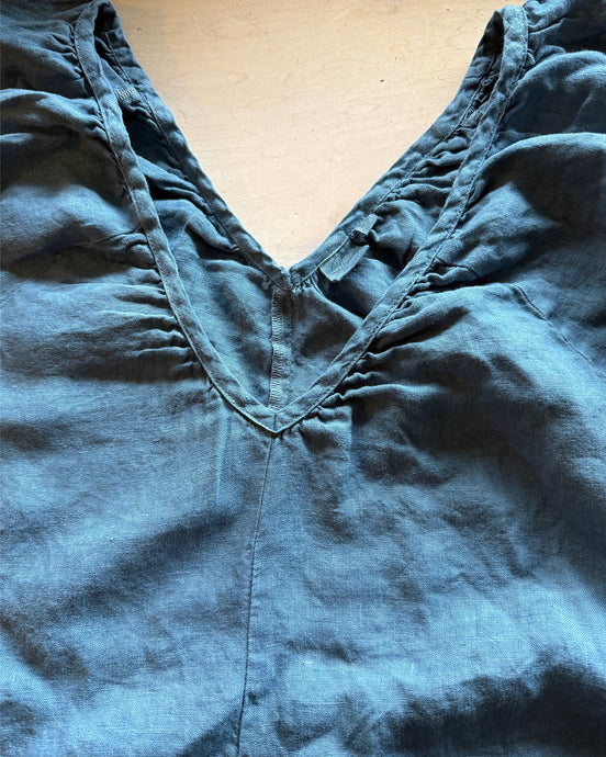 Hilda Jumpsuit - Indigo, Hand Dyed