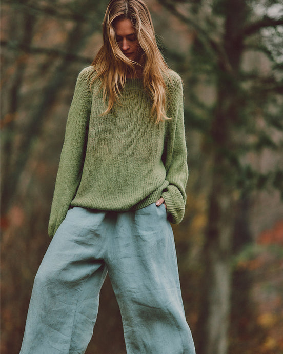 Tomas Sweater Oliva by Tintoreria