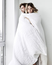 Linen Duvet Cover - White