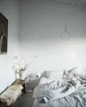 Linen Duvet Cover - Cloud Grey